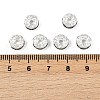 Brass Grade A Rhinestone Spacer Beads RB-A014-Z8mm-02S-2