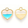 Alloy Enamel Pendants ENAM-S121-043-1