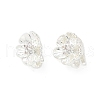 Brass Micro Pave Clear Cubic Zirconia Pendants KK-A236-09S-1