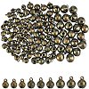 CHGCRAFT 240Pcs 3 Style Brass Charms KK-CA0003-10-6