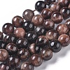 Natural Tiger Eye Beads Strands G-K301-6mm-01-1