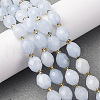Natural White Jade Beads Strands G-D305-B01-01C-1