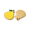 Fruit Seris 304 Stainless Steel Enamel Charms STAS-U060-03G-12-2