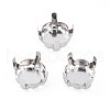 201 Stainless Steel Sew on Prong Settings STAS-T032-01-10mm-P-1