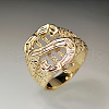 Dollar Sign Zinc Alloy Finger Rings for Men FS-WG78023-05-2