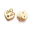 Brass Charms KK-I656-18G-2