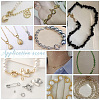 Unicraftale 15Sets Brass Spring Ring Clasps FIND-UN0015-73-6