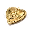304 Stainless Steel Pendants STAS-M116-08G-2