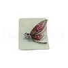 Dragonfly Alloy Rhinestone Brooches PW-WG92485-02-1