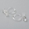 Plastic Clip-on Earring Findings KY-P001-10A-2
