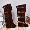 Imitation Leather Pirate Boot Covers AJEW-WH20020-020A-01-4