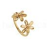 304 Stainless Steel Open Cuff Rings for Women FS-WG642B9-04-2