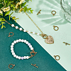 SOFPLATE 120Pcs Tibetan Style Alloy Toggle Clasps STAS-SP0001-62-4