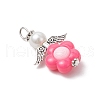 Angel Acrylic Pendants PALLOY-JF03966-01-4