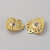 Iron Rhinestone Pendants IFIN-TAC0052-43E-2