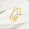 Elegant Zirconia Sparkle Ring for Women's Party Gift RX9028-3-1