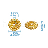 Alloy Spacer Beads PALLOY-TAC0006-01G-8