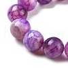 Natural Dragon Veins Agate Beads Strands G-A261-A04-14mm-4