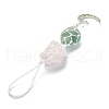 Nuggets Natural Gemstone Pocket Pendant Decorations HJEW-JM00994-04-3