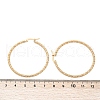 Ion Plating(IP) 304 Stainless Steel Big Hoop Earrings EJEW-L215-16G-3