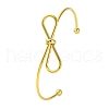 Ion Plating(IP) 304 Stainless Steel Cuff Bangles for Women STAS-P373-05G-1