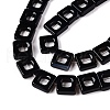 Dyed & Heated Natural Black Agate Beads Strands G-N342-102C-4