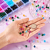  640Pcs 24 Styles Transparent Acrylic Beads TACR-TA0001-24-17