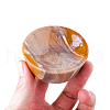Natural Banded Agate Home Display Decorations G-PW0004-58A-1