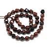 Natural Mahogany Obsidian Beads Strands G-S149-15-10mm-2