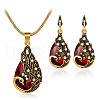 Alloy Rhinestone Jewelry Sets FS-WG746AE-01-1