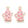 Alloy Enamel Pendants ENAM-T022-31-1