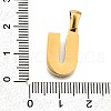 Golden 304 Stainless Steel Pendants STAS-K300-01G-U-3