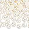Fingerinspire 60Pcs ABS Plastic Cabochons OACR-FG0001-01-1