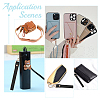 WADORN 2Pcs 2 Colors PU Leather Clutch Bag Wristlet Straps FIND-WR0010-31-6