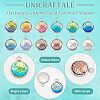 Unicraftale 24Pcs 12 Styles Resin Pendants RESI-UN0001-05-4