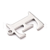 Tarnish Resistant 304 Stainless Steel Charms STAS-H112-E-P-3