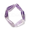 Natural Amethyst Beads Strands G-P528-H15-01-3