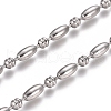 Non-Tarnish 304 Stainless Steel Ball Chains CHS-L024-022F-3