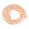 Natural Cultured Freshwater Pearl Beads Strands PEAR-P064-19G-12C-3