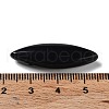 Natural Black Onyx(Dyed & Heated) House Eye Beads G-K346-01A-3