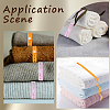 CREATCABIN 5Pcs 5 Colors Polyester Clothes Organizer Elastic Bands FIND-CN0001-67B-5