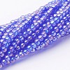 Glass Bead Strands GR6mm-23Y-AB-1