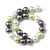 Shell Pearl Colorful Beads Strands BSHE-S605-8mm-M-4