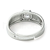 Mother's Day Rings Bass Micro Pave Cubic Zirconia Ring RJEW-Z033-22B-3