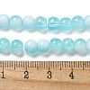 Crackle Glass Beads Strands X-GLAA-U001-6mm-08-4
