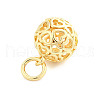 Brass Pendants KK-H073-01B-G-2