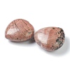 Mother's Day Gifts Natural Rhodonite Heart Love Stone G-G973-08A-2