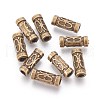 Tibetan Style Alloy Tube Beads MLF0843Y-1