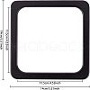 Wooden Square Handles Replacement FIND-CA0001-19C-2