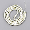 Baking Painted Pearlized Glass Pearl Bead Strands HY-T002-02A-02-1